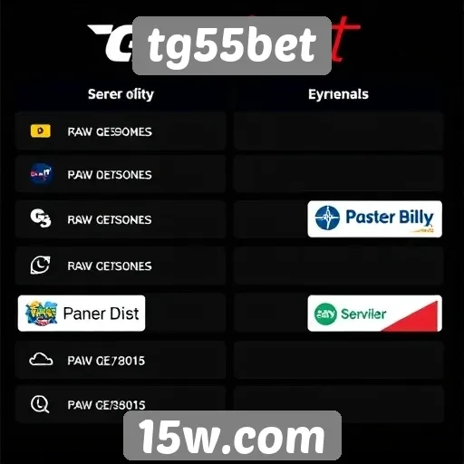 comparação de métodos de pagamento disponíveis no tg55bet