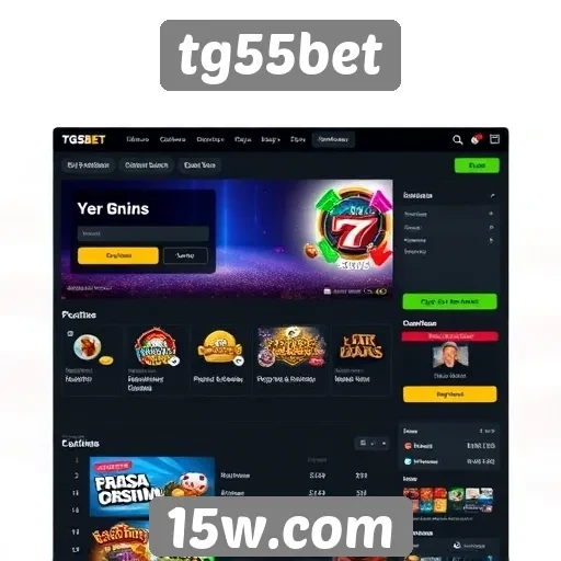 navegação no site tg55bet é intuitiva e acessível